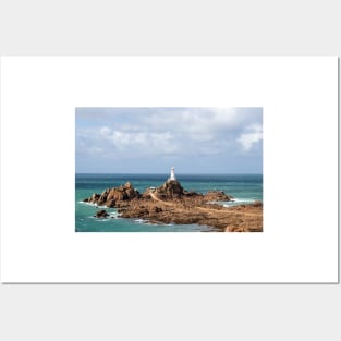 Corbiere lighthouse, Jersey Posters and Art